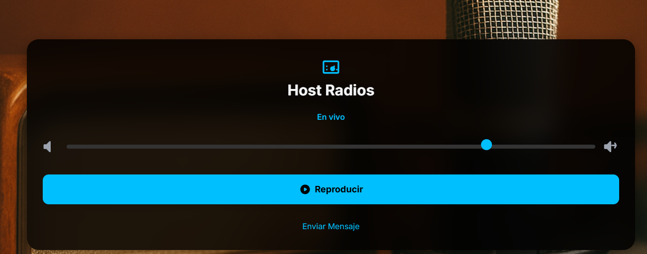 Host Radios Web